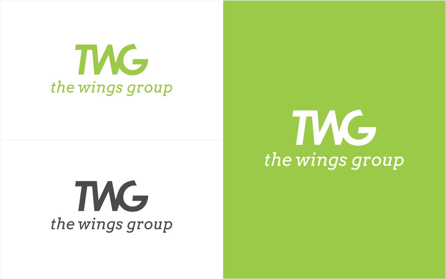 Logo-Design von DG für The Wings Group | Design #11301574