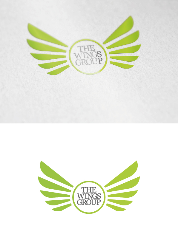 Logo Design by Wizarts for The Wings Group | Design #11334357
