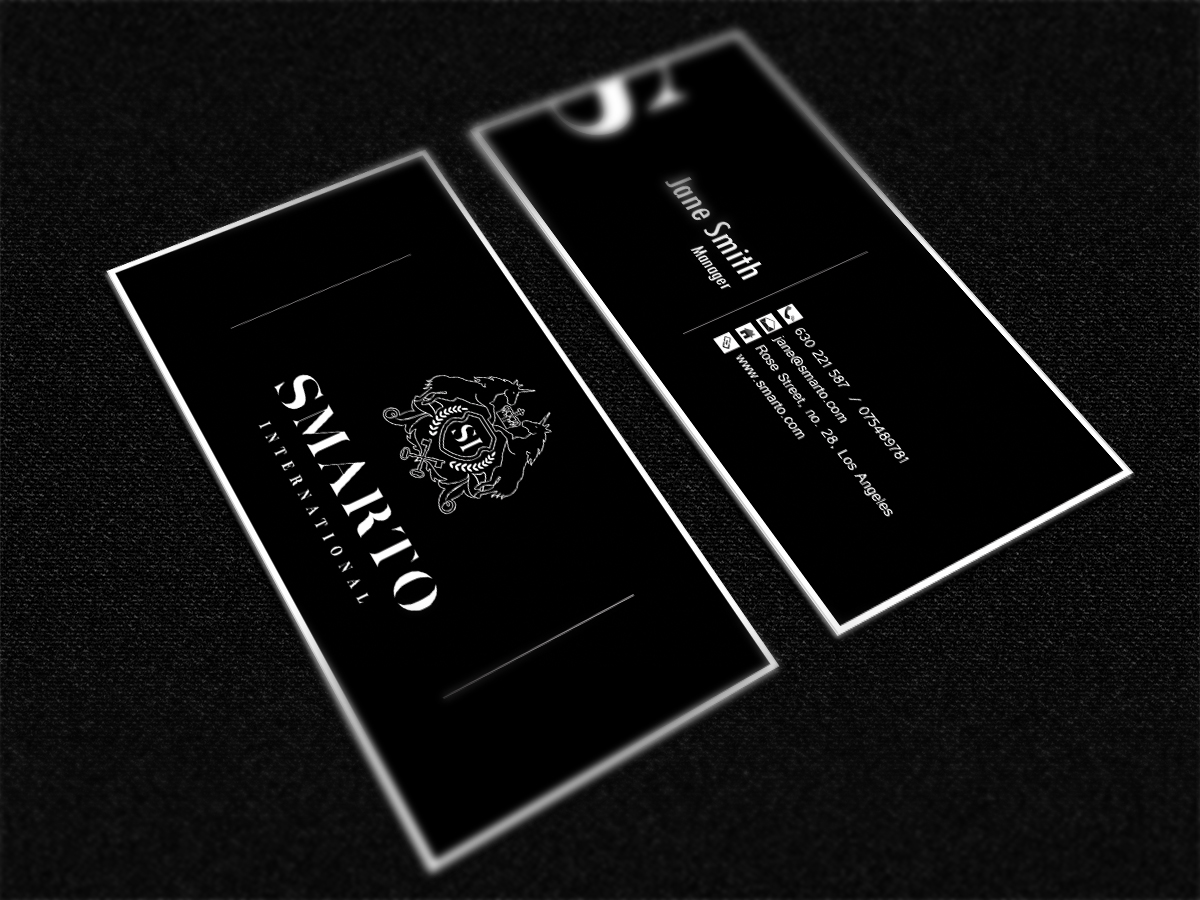 Stationery Design by Maria Crangasu for Smarto International | Design #2305099