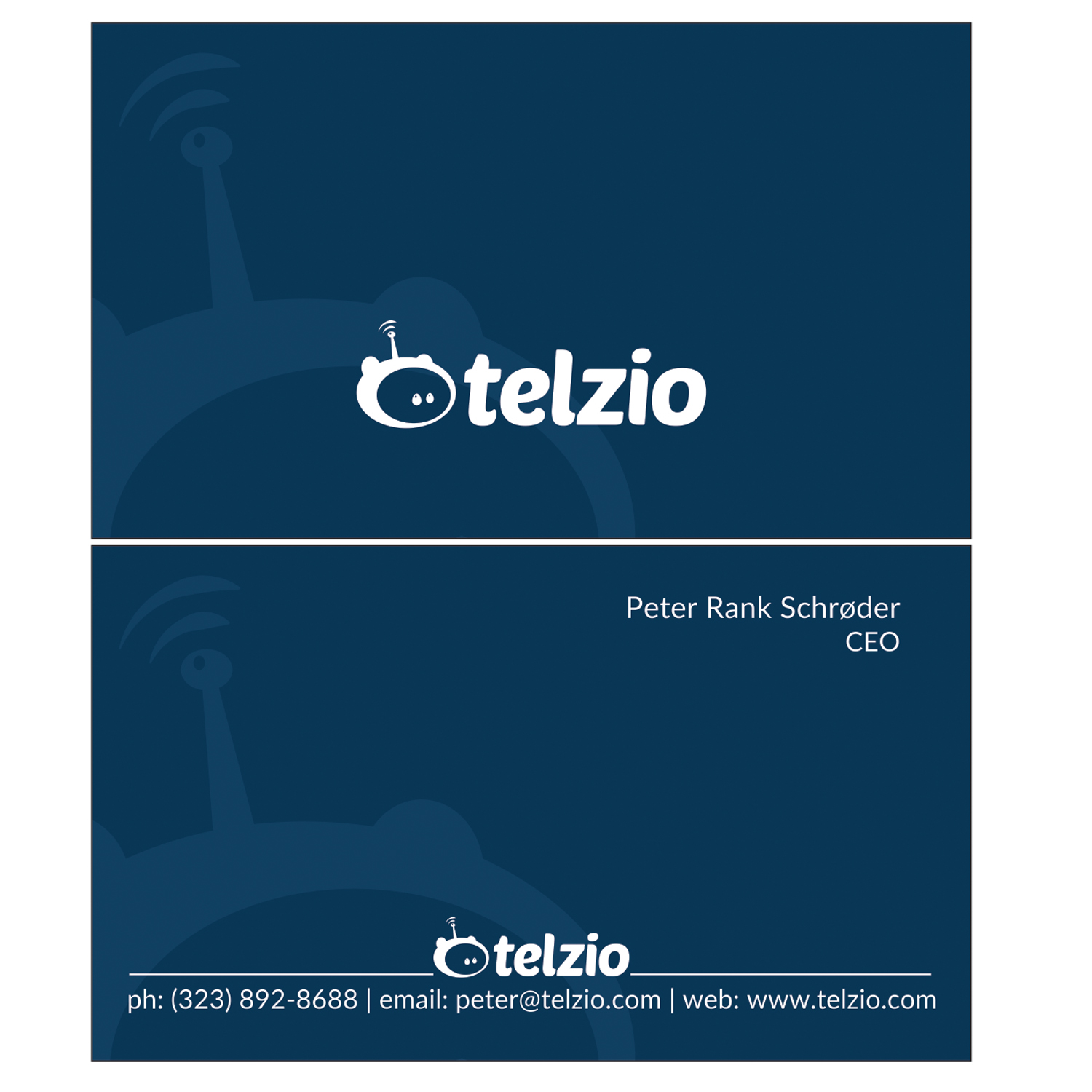 Design de Carte de Visite par shijo.cochin pour Telzio | Design #11307211