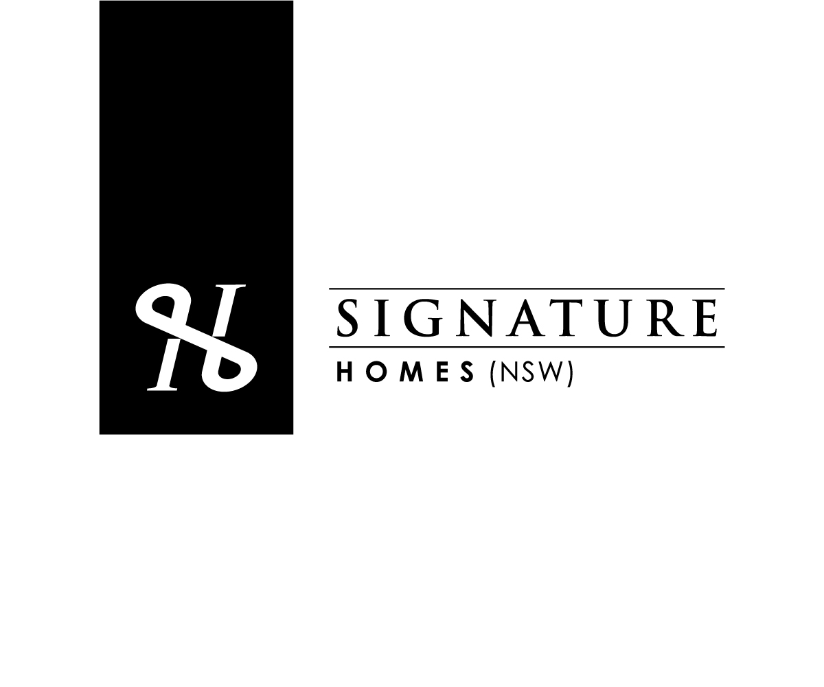 Logo-Design von L'Anonyme für Signature Homes (nsw) Pty Ltd | Design #2334441