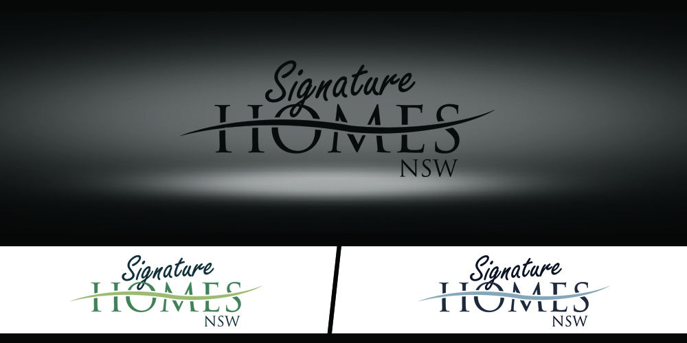 Logo-Design von wall-jamboree für Signature Homes (nsw) Pty Ltd | Design #2341163