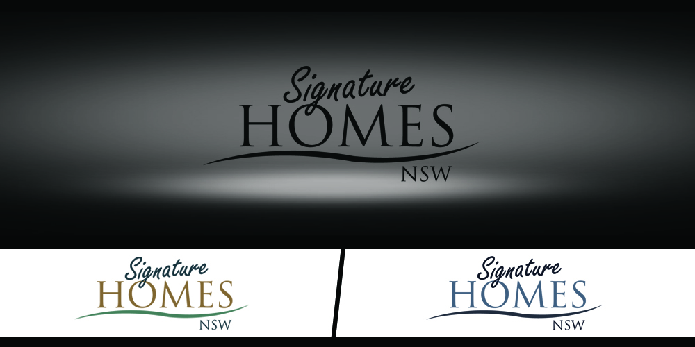 Logo-Design von wall-jamboree für Signature Homes (nsw) Pty Ltd | Design #2341165