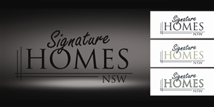 Logo-Design von wall-jamboree für Signature Homes (nsw) Pty Ltd | Design: #2341169