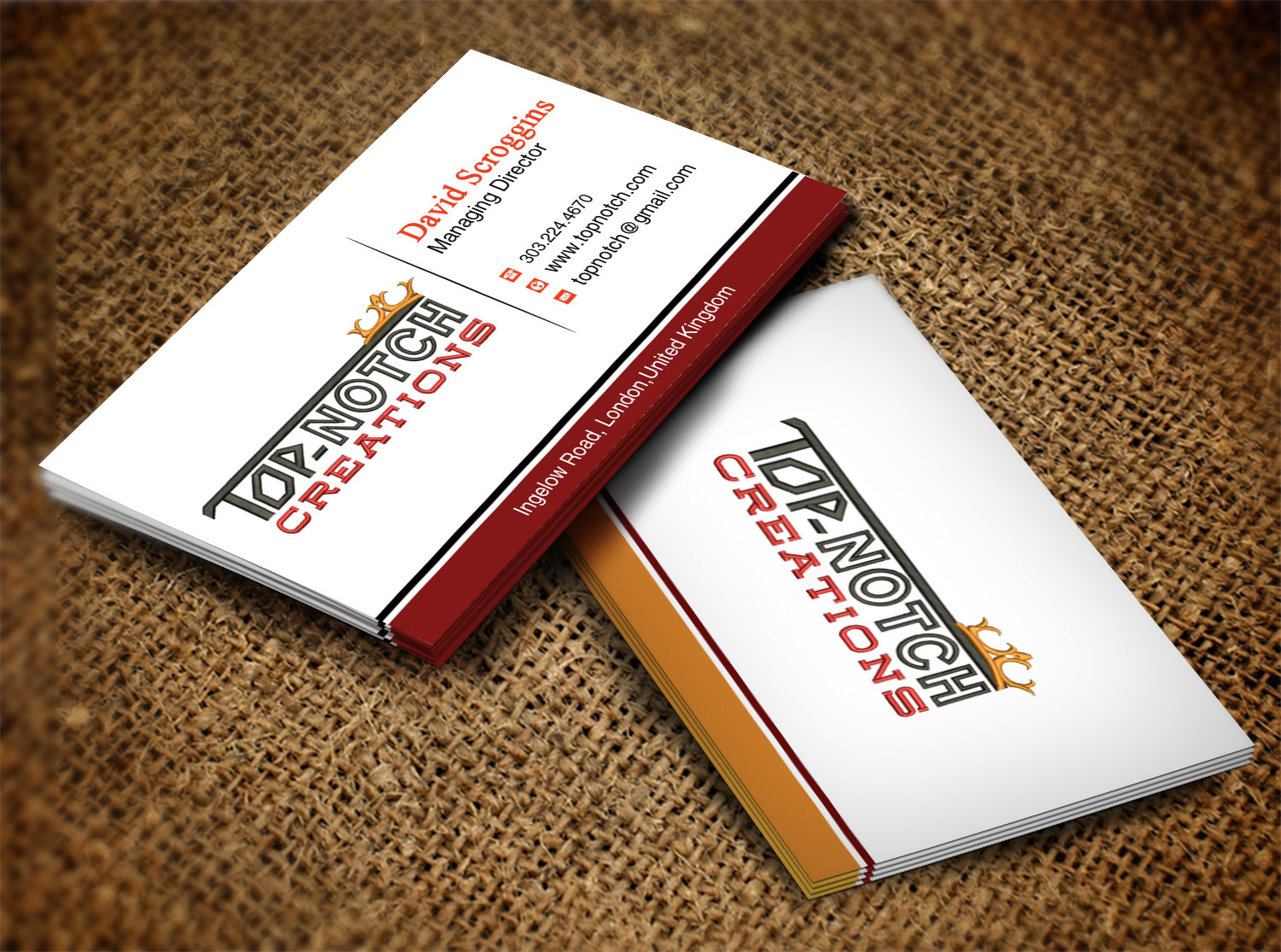 Business Card Design by Lanka Ama for top-notch creations | Design #11280631