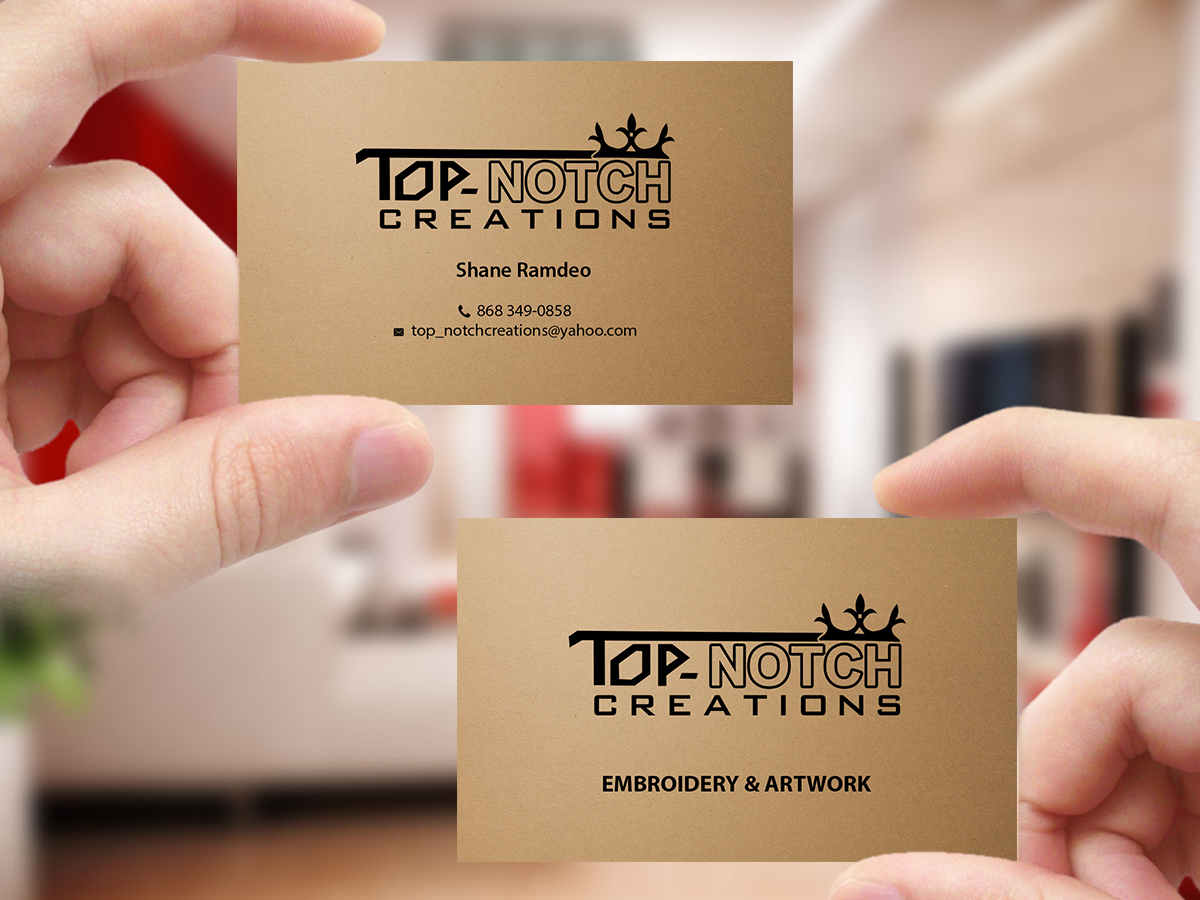 Diseño de Tarjeta de Presentación por Creations Box 2015 para top-notch creations | Diseño #11293027