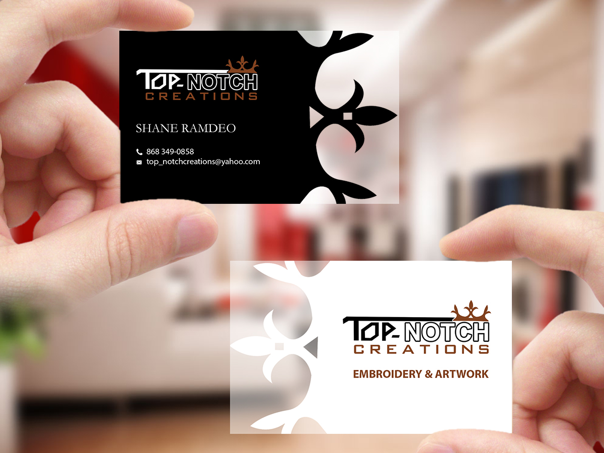 Diseño de Tarjeta de Presentación por Creations Box 2015 para top-notch creations | Diseño #11293030