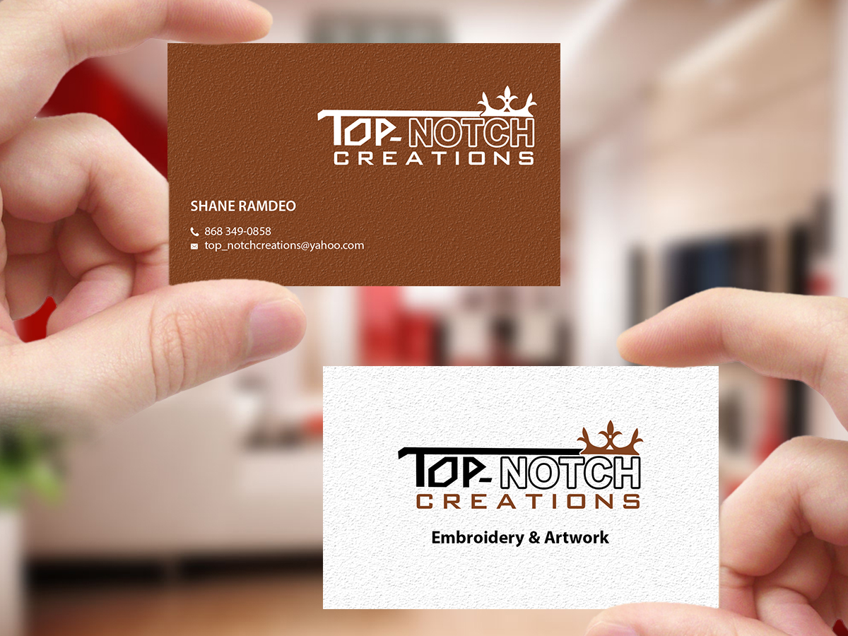 Diseño de Tarjeta de Presentación por Creations Box 2015 para top-notch creations | Diseño #11293037