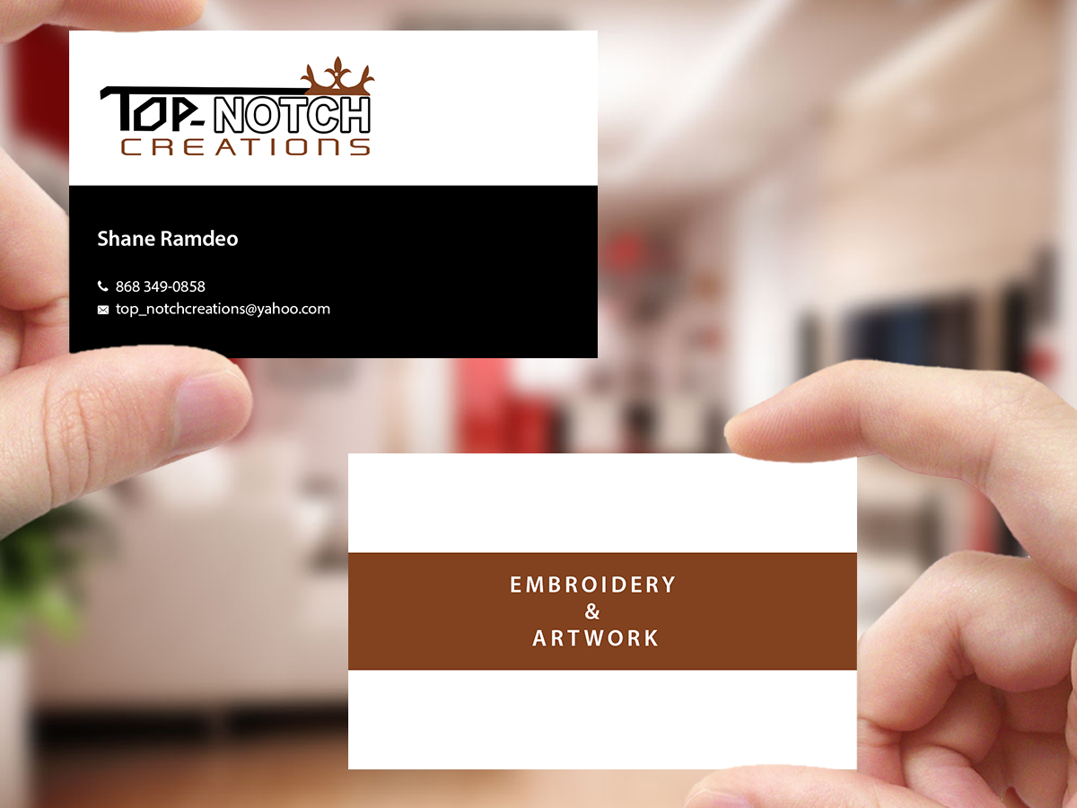 Diseño de Tarjeta de Presentación por Creations Box 2015 para top-notch creations | Diseño #11293043