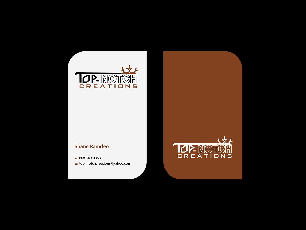 Diseño de Tarjeta de Presentación por Creations Box 2015 para top-notch creations | Diseño #11293057