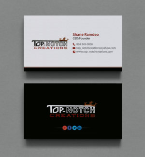 Business Card Design by chandrayaan.creative for top-notch creations | Design: #11291199