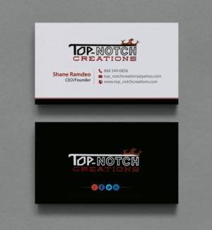 Business Card Design by chandrayaan.creative for top-notch creations | Design: #11291201