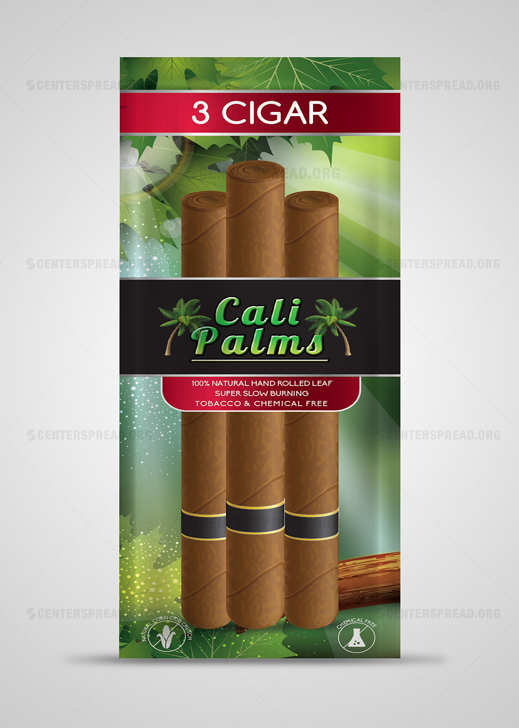 Packaging Design by CENTERSPREAD for King Palms | Design #11340254