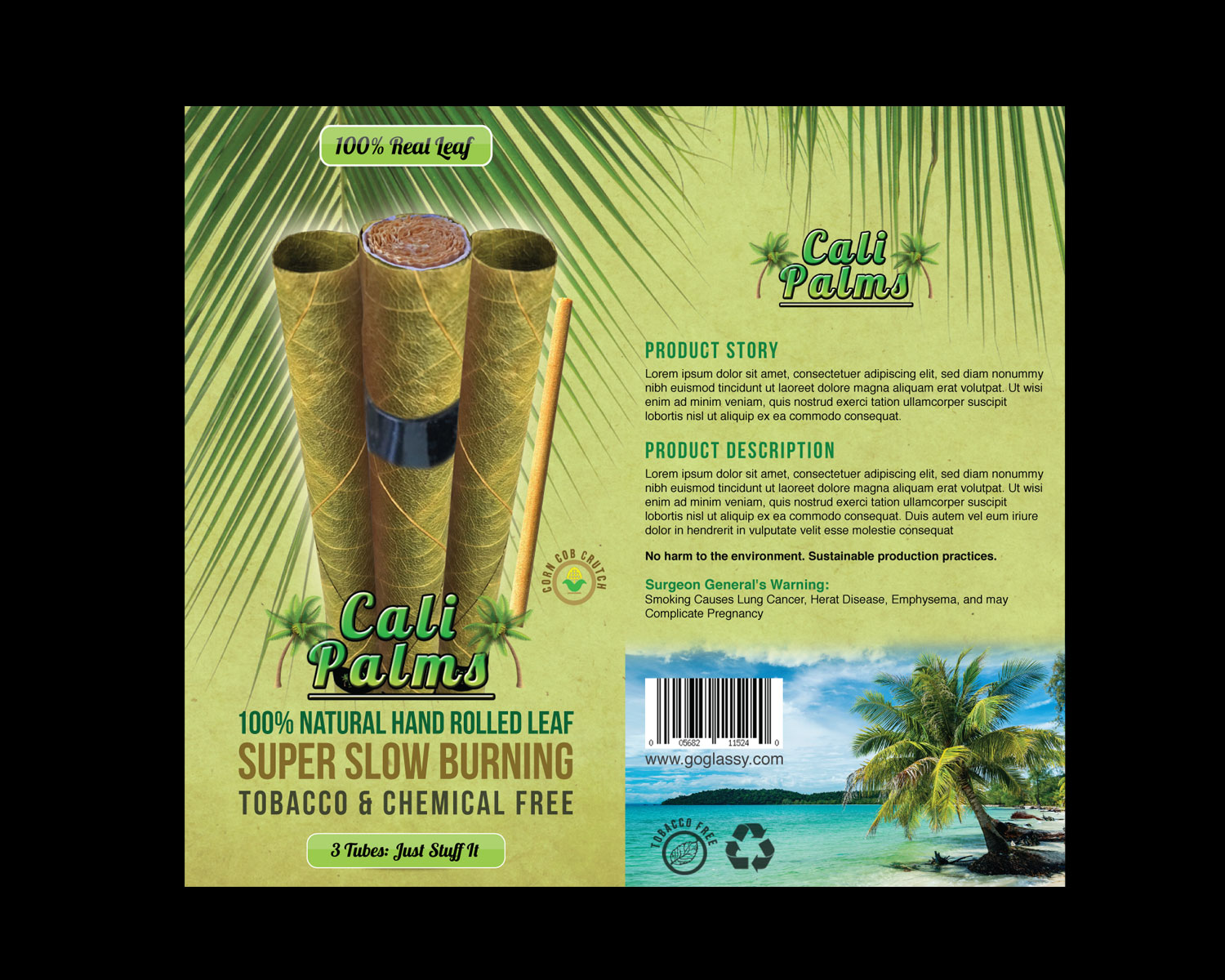 Packaging Design by pivotaldesign.biz for King Palms | Design #11342074