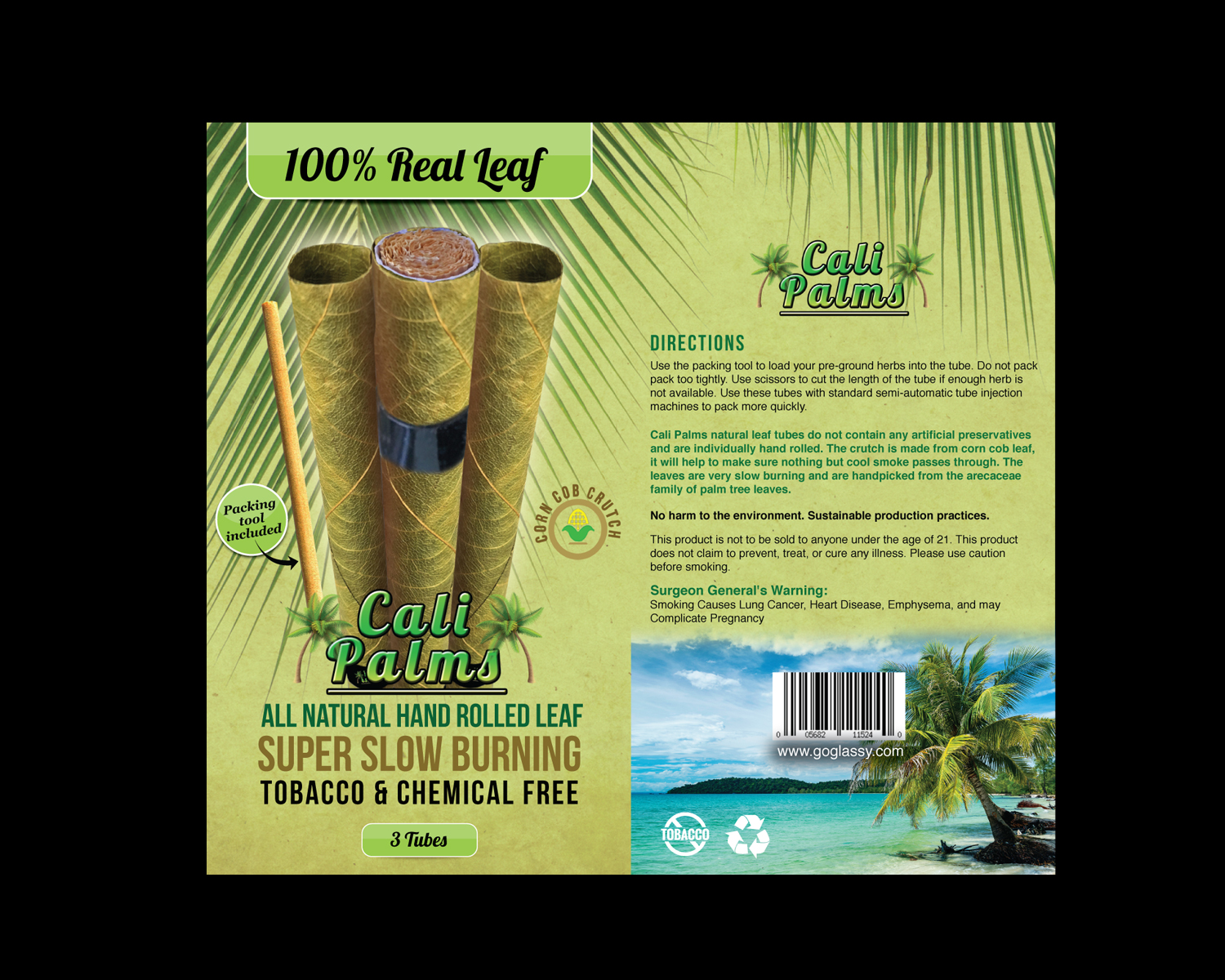 Packaging Design by pivotaldesign.biz for King Palms | Design #11363249