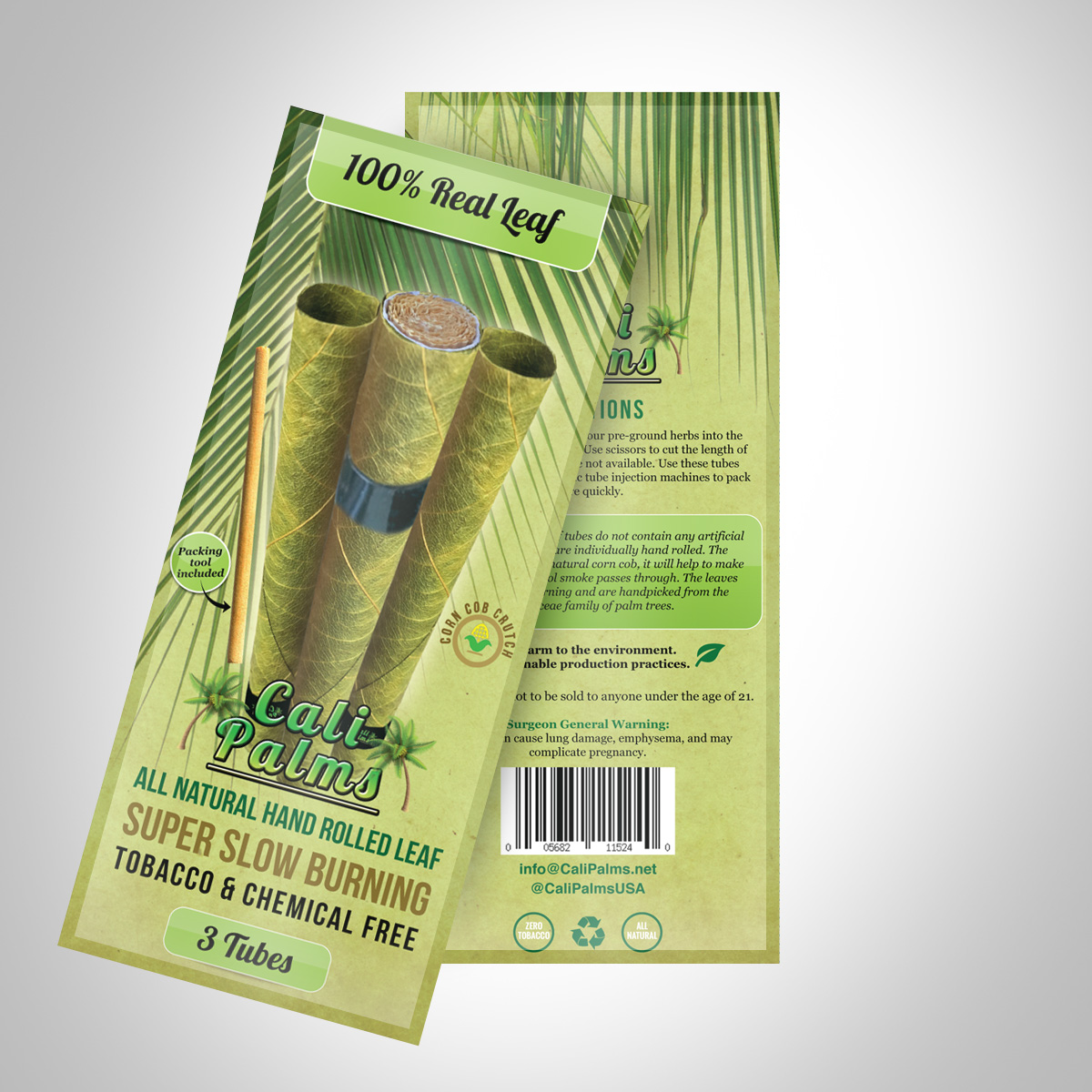 Diseño de Empaque por pivotaldesign.biz para King Palms | Diseño #11419792