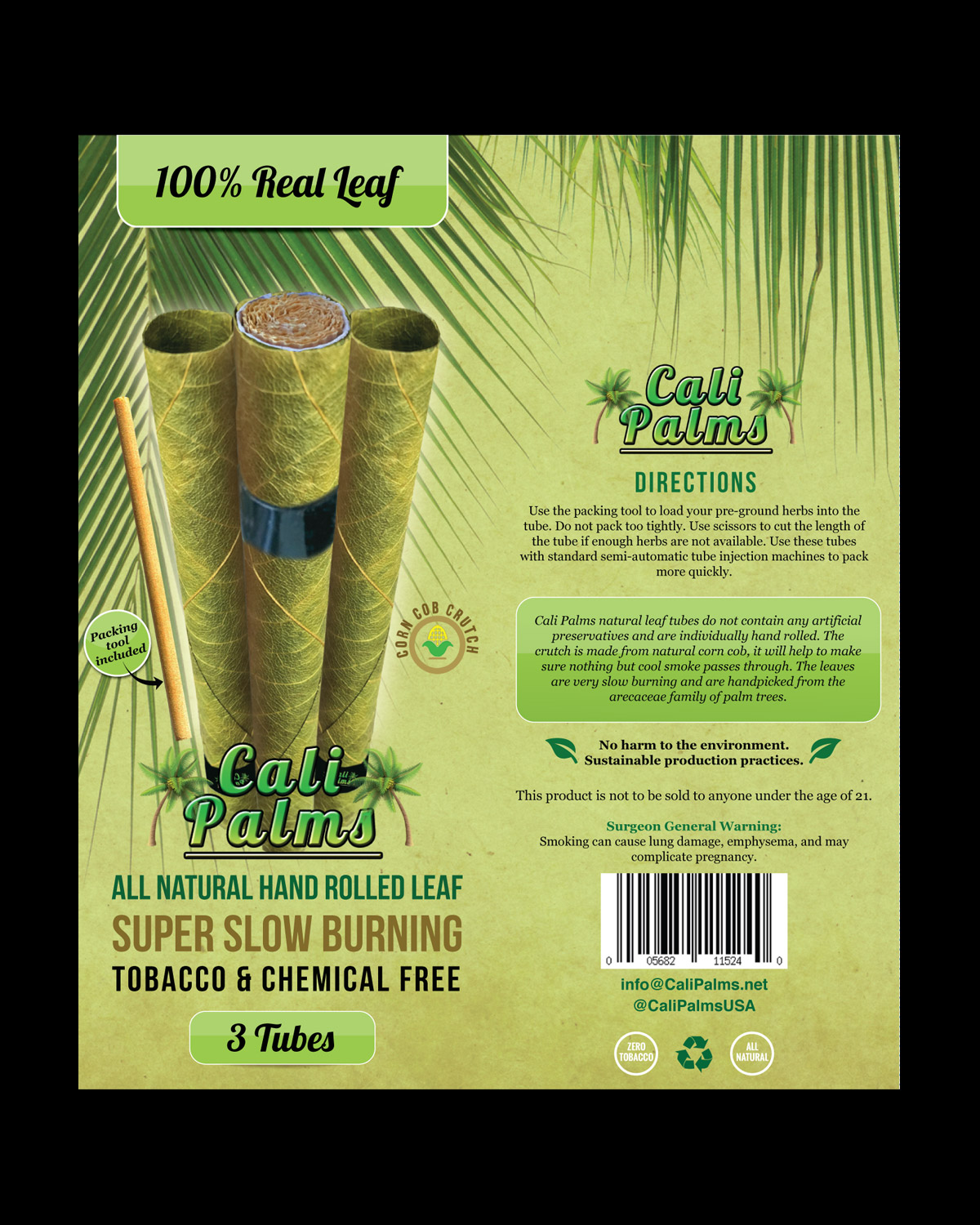 Packaging Design by pivotaldesign.biz for King Palms | Design #11420225