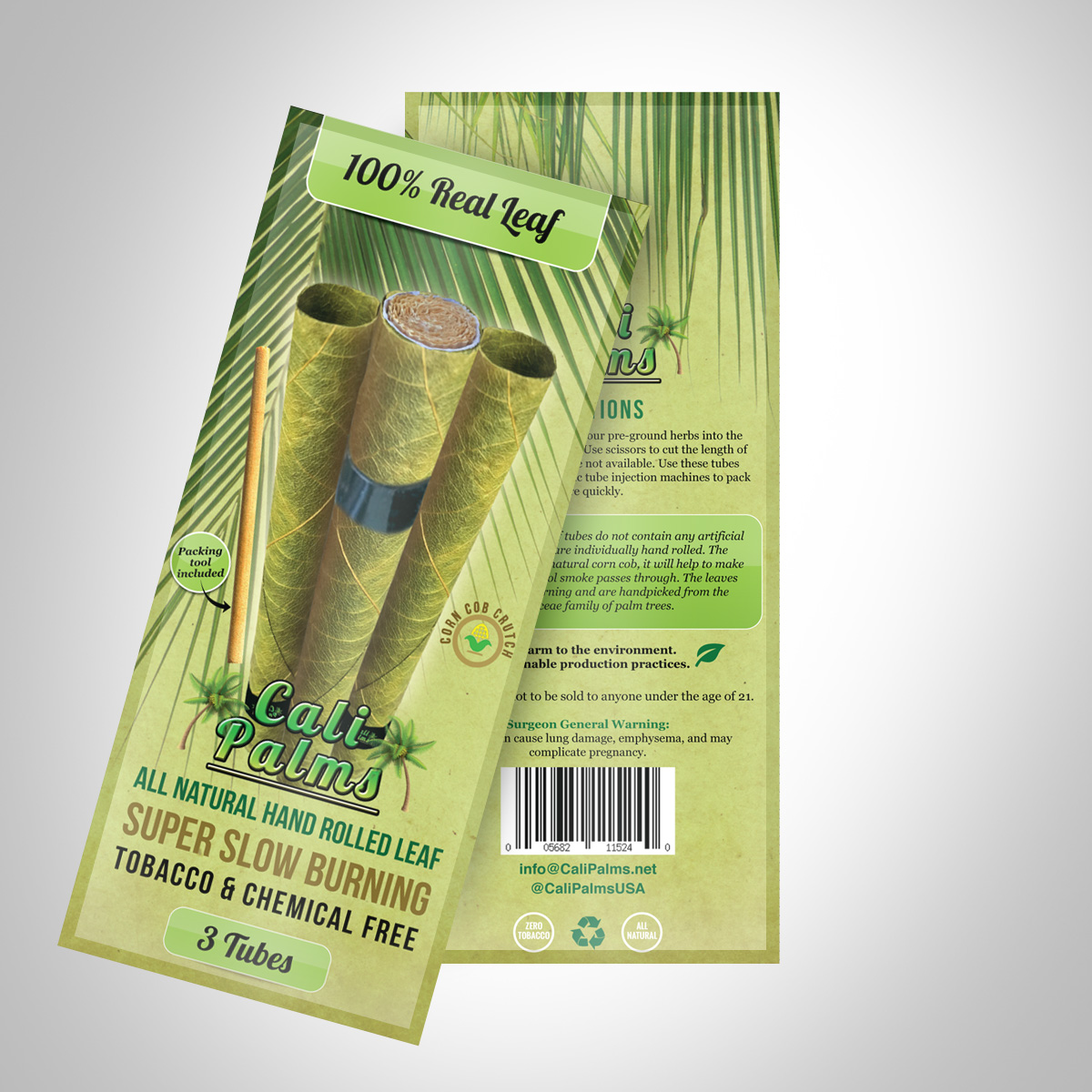 Diseño de Empaque por pivotaldesign.biz para King Palms | Diseño: #11420226