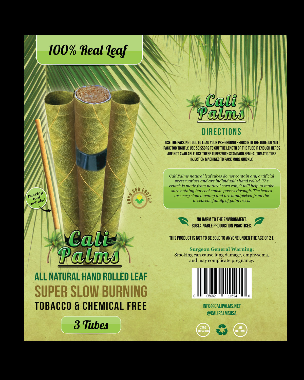 Packaging Design by pivotaldesign.biz for King Palms | Design #11435183