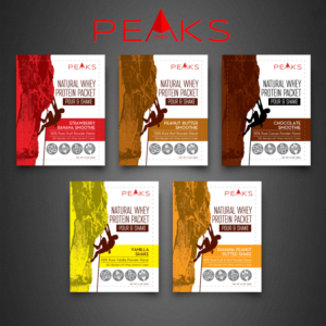 Diseño de Etiqueta por SofiaDesignStudio para Peaks Body | Diseño: #11366245