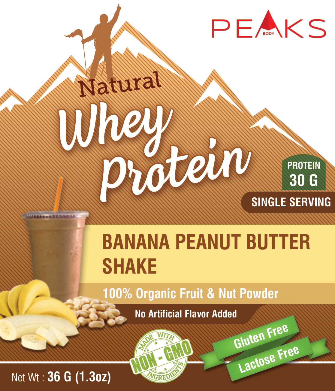 Label Design by Akshar Shailesh for Peaks Body | Design #11335352