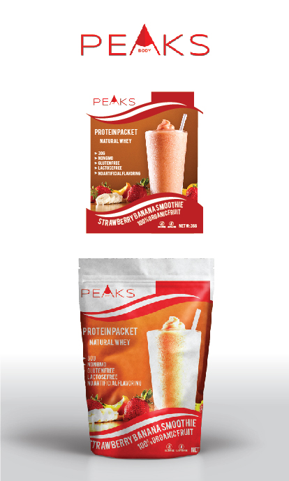 Label Design by Logo Xtudio for Peaks Body | Design #11340877