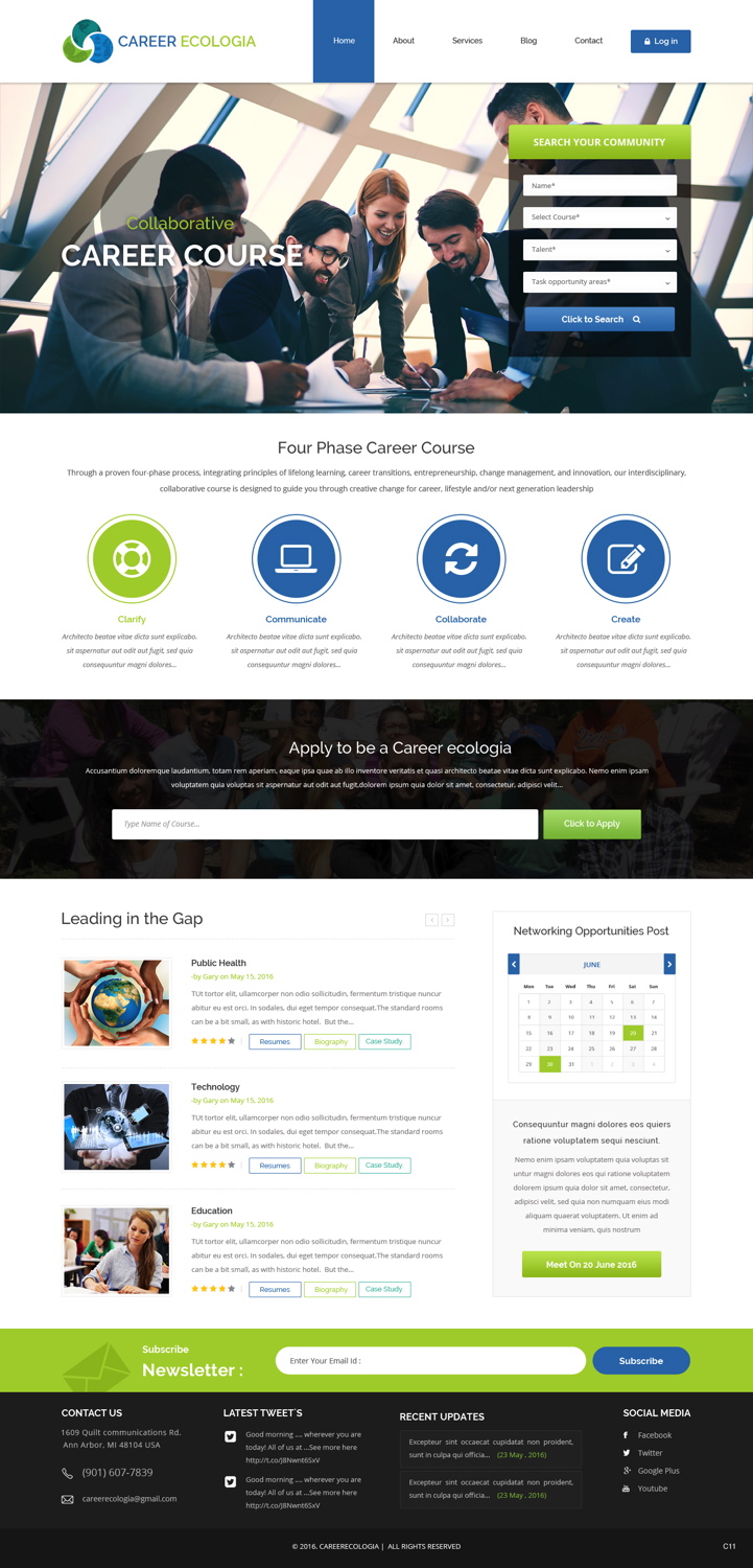 Diseño Web por pb para Chesapeake Career Consulting, LLC  | Diseño #11285273