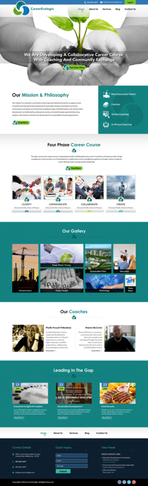 Web Design by Sbss for Chesapeake Career Consulting, LLC  | Design: #11303233