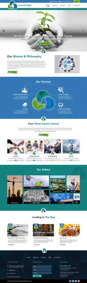 Web Design by Sbss for Chesapeake Career Consulting, LLC  | Design: #11303234