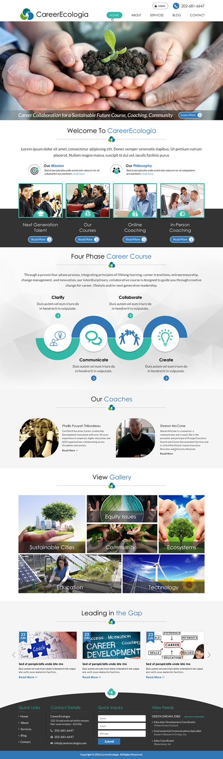 Diseño Web por Sbss para Chesapeake Career Consulting, LLC  | Diseño #11303236