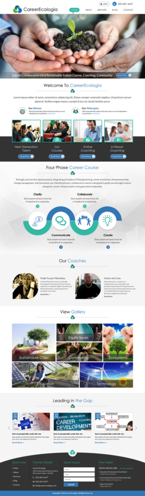 Web Design by Sbss for Chesapeake Career Consulting, LLC  | Design: #11303236