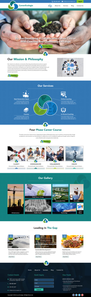 Web Design by Sbss for Chesapeake Career Consulting, LLC  | Design: #11303237