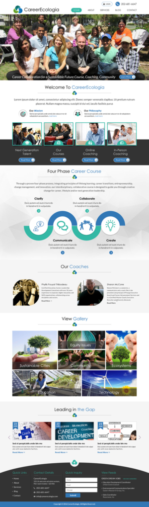 Web Design by Sbss for Chesapeake Career Consulting, LLC  | Design: #11303251