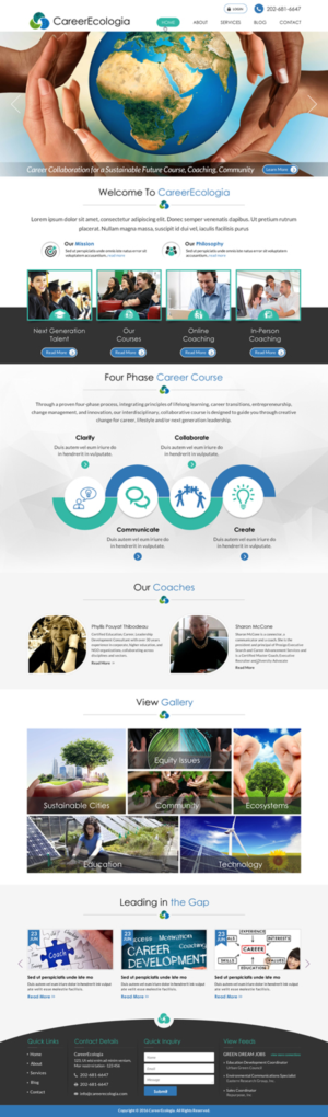 Web Design by Sbss for Chesapeake Career Consulting, LLC  | Design: #11303252
