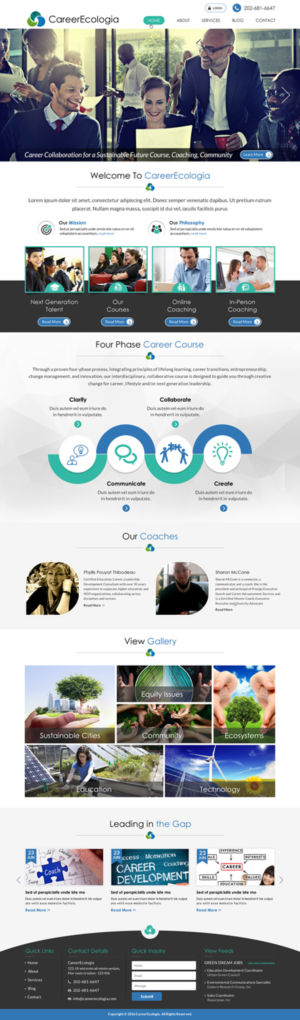 Web Design by Sbss for Chesapeake Career Consulting, LLC  | Design: #11303253