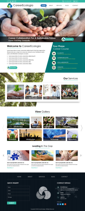 Web Design by Sbss for Chesapeake Career Consulting, LLC  | Design: #11309748