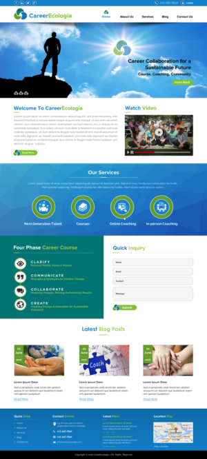 Web Design by Sbss for Chesapeake Career Consulting, LLC  | Design: #11309753