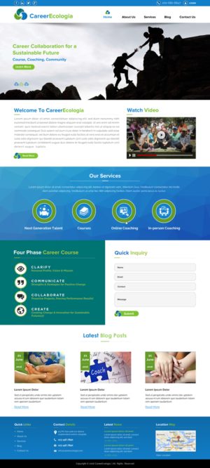 Web Design by Sbss for Chesapeake Career Consulting, LLC  | Design: #11309759