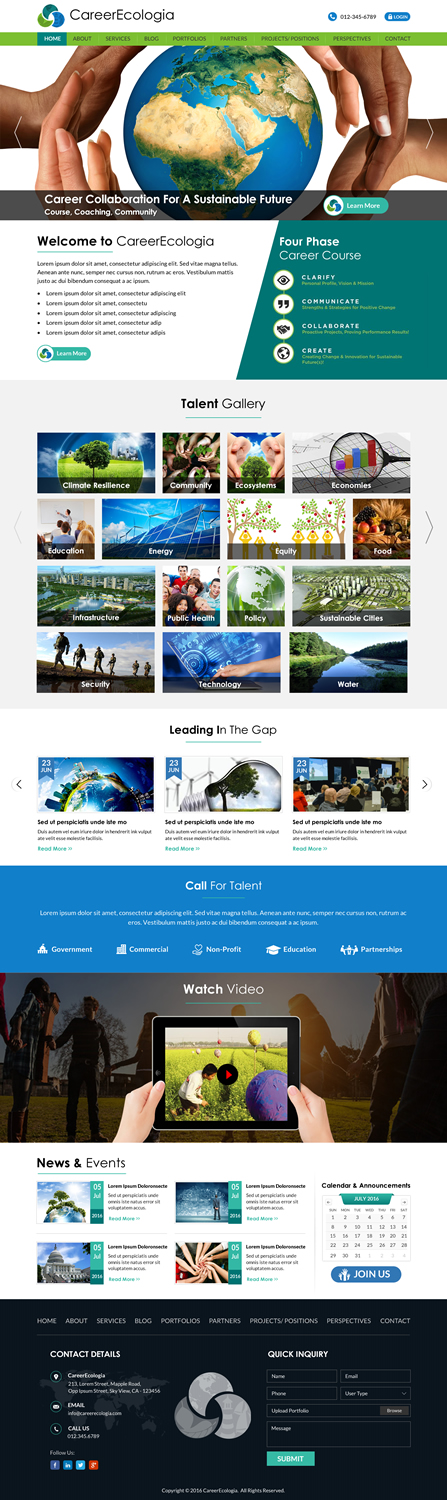 Web-Design von Sbss für Chesapeake Career Consulting, LLC  | Design #11416672