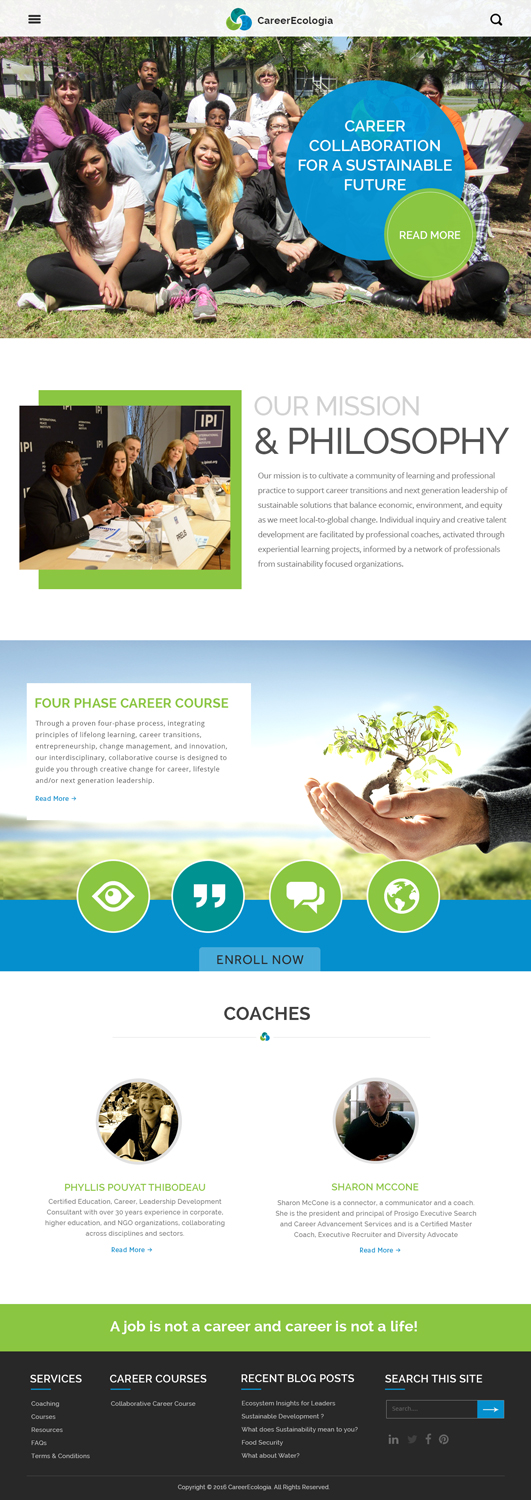 Web Design par Xclusive Designers pour Chesapeake Career Consulting, LLC  | Design #11309046