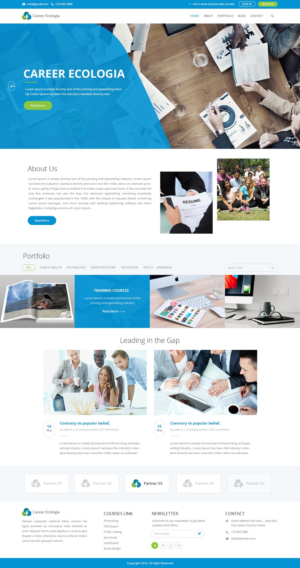 Web Design par zxsolutions pour Chesapeake Career Consulting, LLC  | Design #11352937