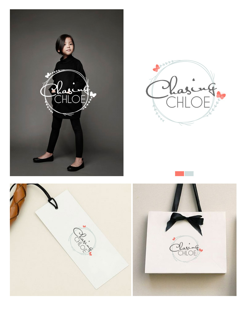 Logo Design by DominicDesign for Chasing Chloe  | Design #11421898