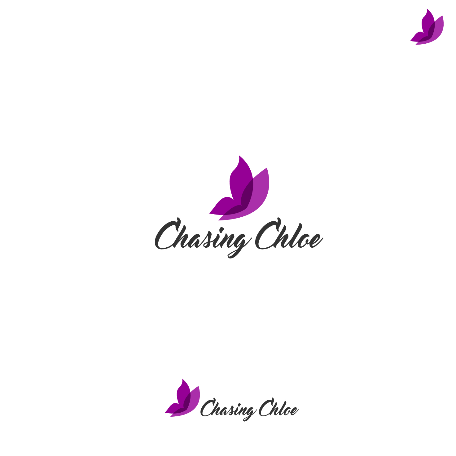 Logo Design by abc. for Chasing Chloe  | Design #11340593