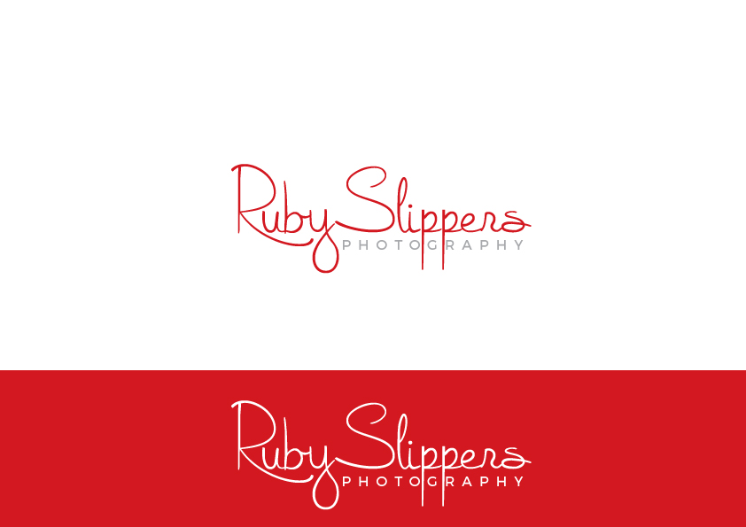 Logo Design by GreenArt for Ruby Slippers Photography  | Design #11327198