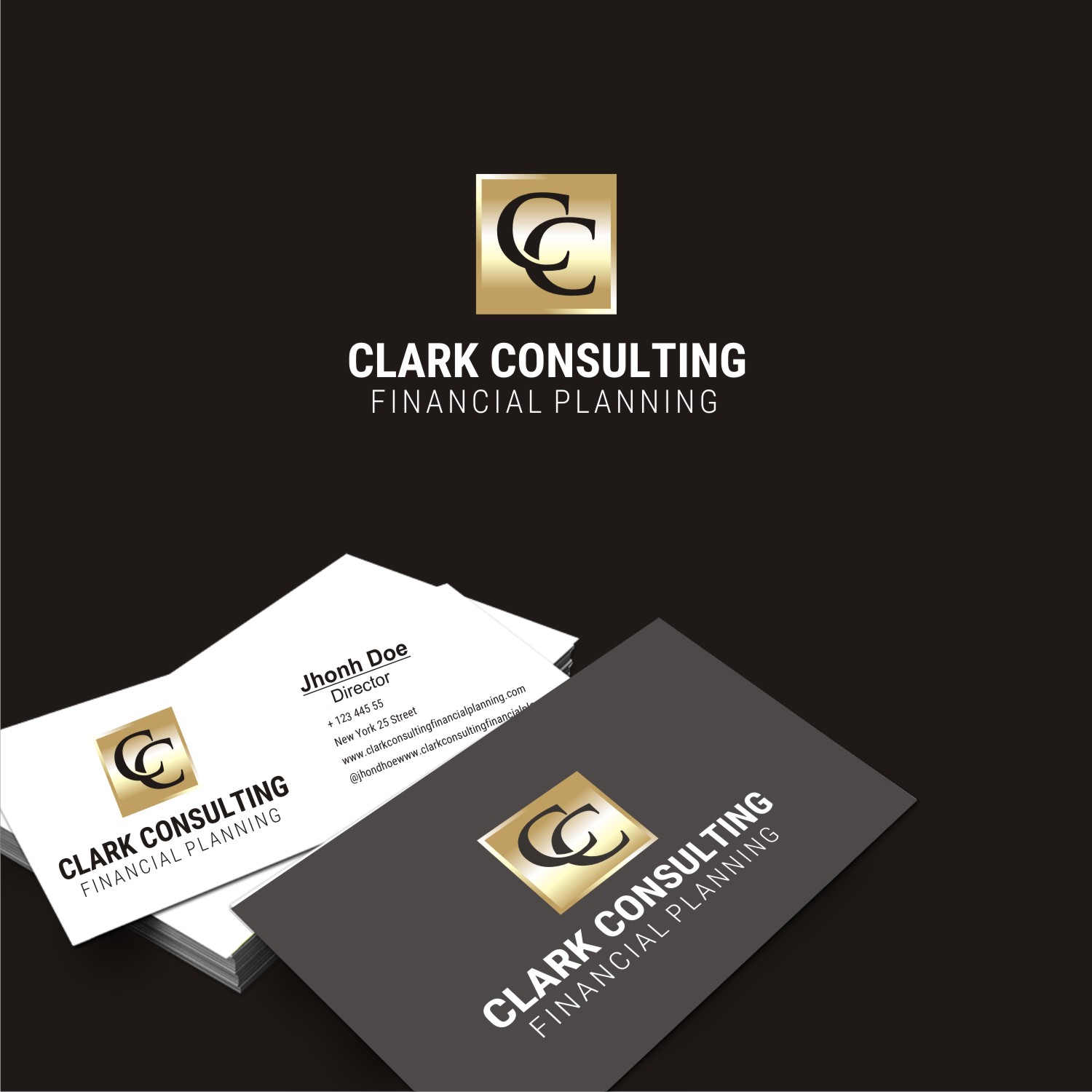 Logo Design by tjahyoahmad™ for Clark Consulting Financial Planning | Design #11295795