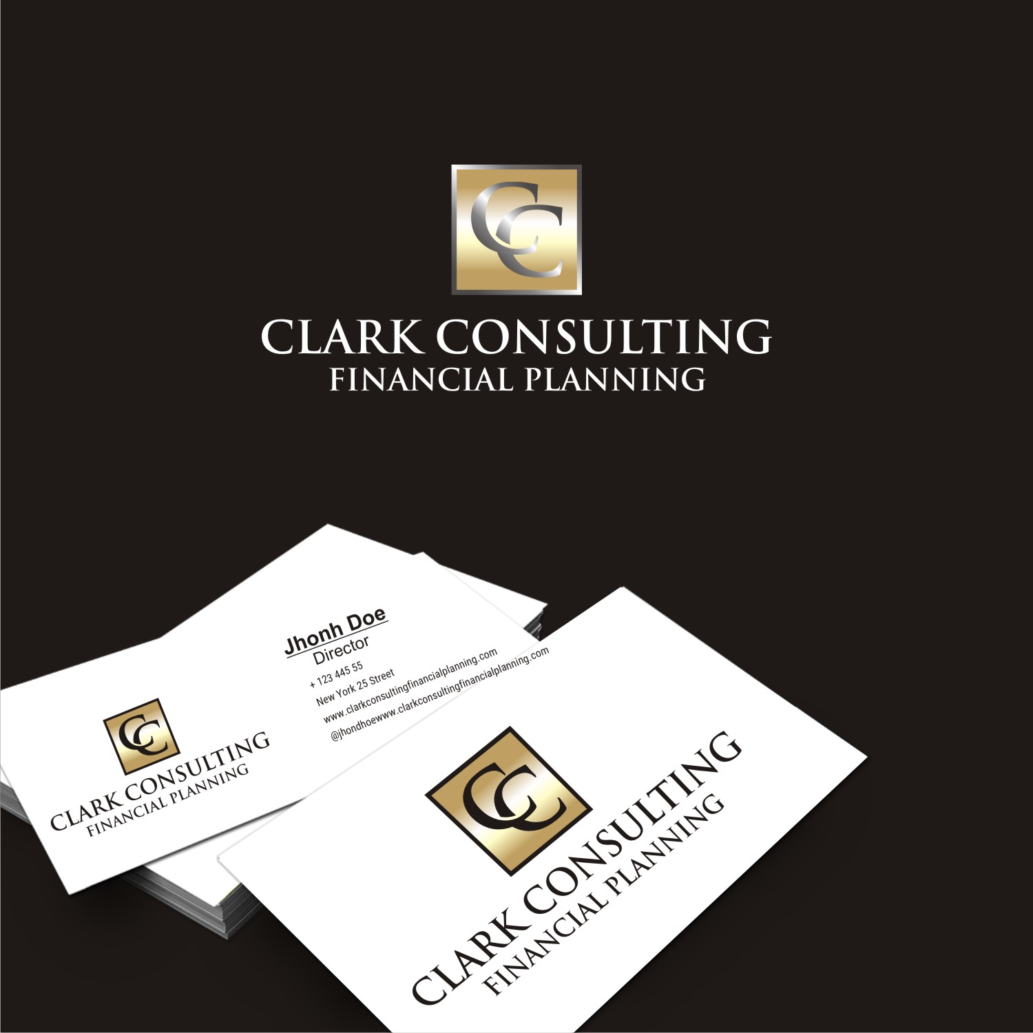 Logo Design by tjahyoahmad™ for Clark Consulting Financial Planning | Design #11296080