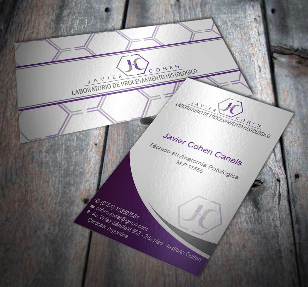 Business Card Design by MT for JC | Design #2349526
