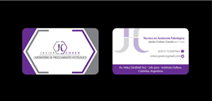 JC Javier Cohen (Business Card) | Design de Carte de Visite par chuan