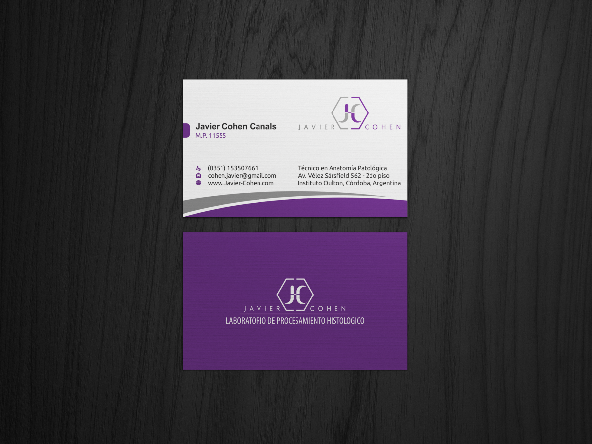 Business Card Design by HYPdesign for JC | Design #2327791