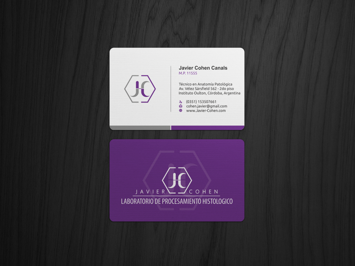 Business Card Design by HYPdesign for JC | Design #2327839